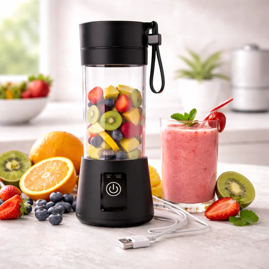 USB rechargeable mini juicer blender